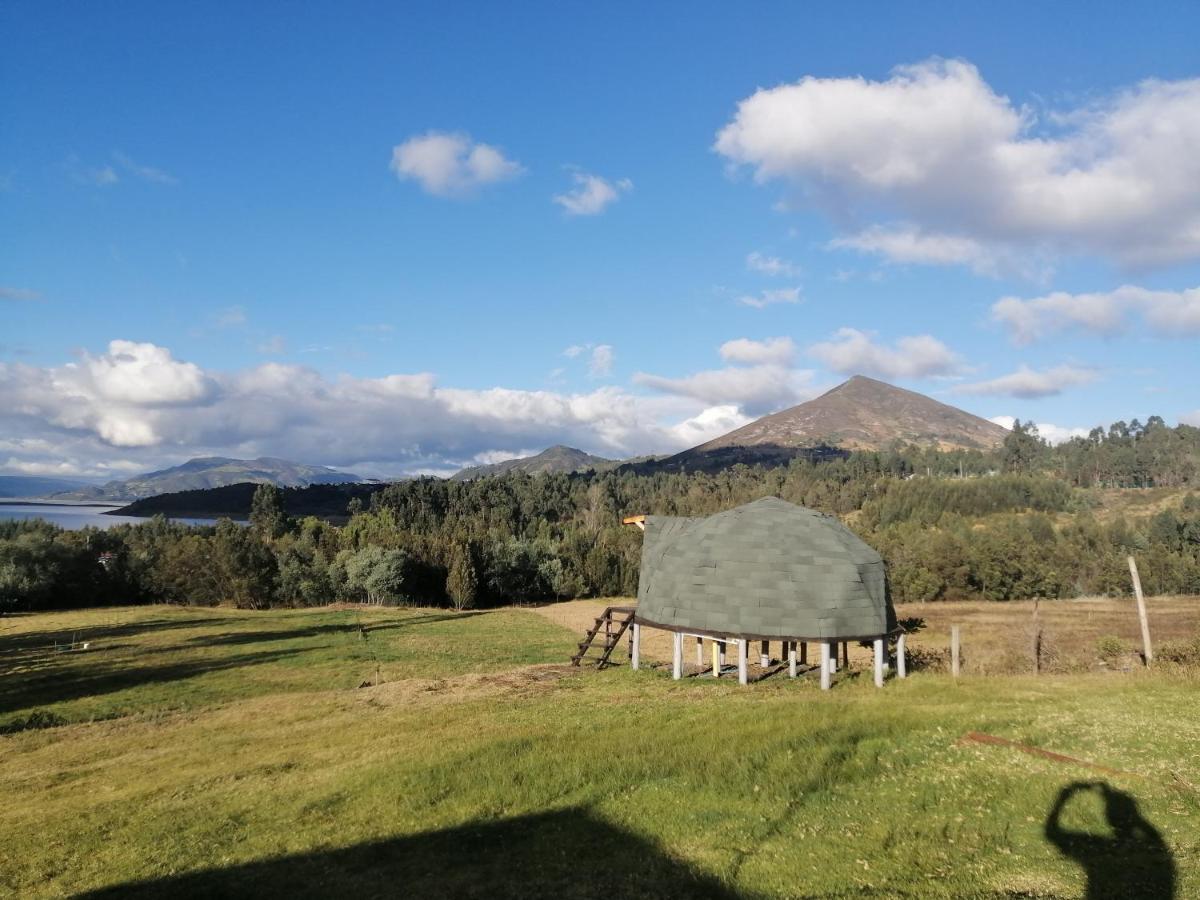 Cabanas El Mirador Del Tomine Guatavita Eksteriør bilde