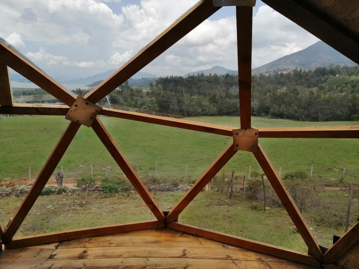 Cabanas El Mirador Del Tomine Guatavita Eksteriør bilde